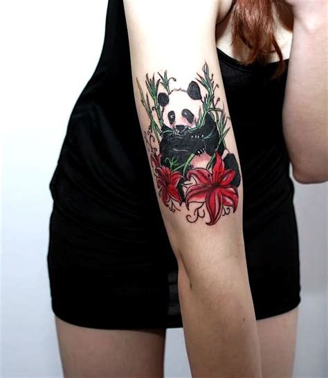 panda tattoos for females|body art panda tattoos.